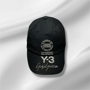 Adidas X Y-3 Black Logo Cap