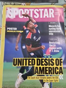 Latest Sportstar Magazine Rs 100