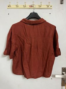Westside Oversized crop shirt