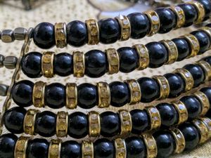 Vintage Beaded Choker Necklace