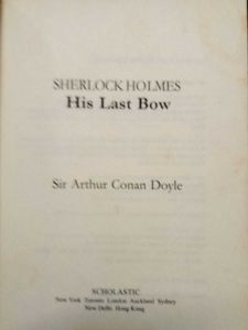 Sherlock Holmes: His Last Bow book