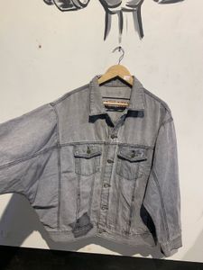 Graphic Denim Jacket
