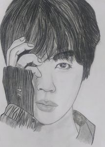 Bts Jin💜 Sketch 💜