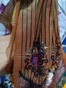 All Over Sequence Work Saree