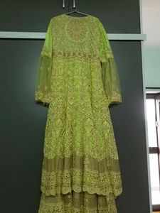 Bridal Dress Frock With Duppata