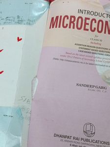 Micro Economic Reference Book For Class 11th