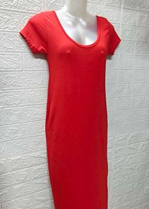 Red Bodycon Dress For Small To Medium Size