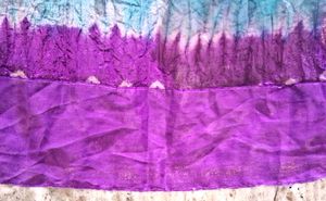 A Beatifull Inadia Saree With Stiched Faul.