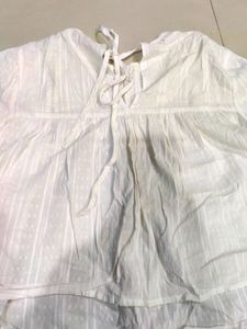 White Peasant Blouse