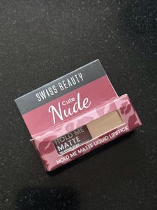 SWISS BEAUTY Liquid Lipstick- Shade: CUTE NUDE 01
