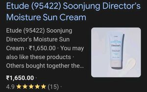 Soonjung Director's Moisture Sun Cream