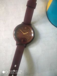 ❤️ Sonata women&#39;s Maroon Dial Watch ⌚✨