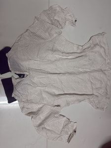 Polka Dot Print Shirt