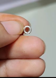 925 Pure Silver 1 Evil eye Bead Anklet (1 Piece)