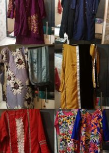 8 Kurta & 3 duptta