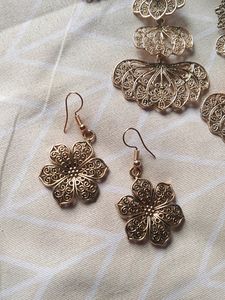 Combo 3 Golden Earrings