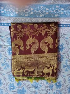 Banarasi Silk Saree with blouse