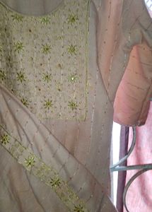 EMBROIDERY SEQUINS KURTI