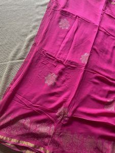Pink Saree