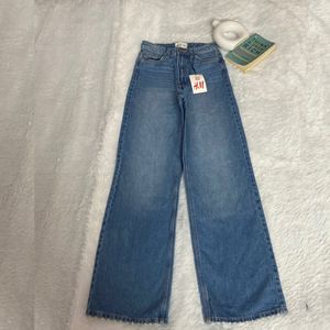 H&M Wide Leg Denim