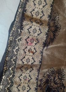 Elegant Saree with Blue Stone &amp; Sequins