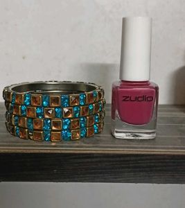 Bangles & Zudio Nail Polish