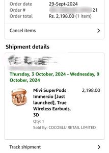 Mivi SuperPods Immersio Bluetooth Earphones TWS