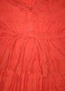 HIGH-LOW RUST TOP