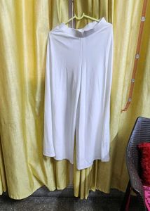 White Flared Trousers Annabelle By Pantaloons