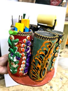 Handcrafted Makeup Organizer