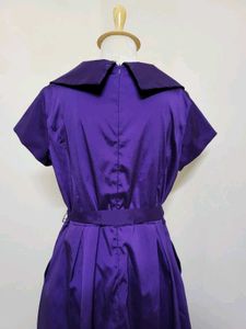 Elegant Purple Dress