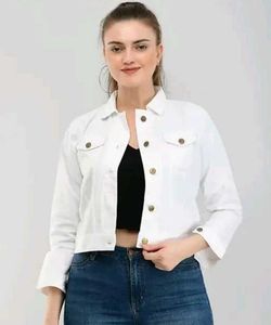 Pretty Black And White Two Denim Jacket Combo🖤🤍