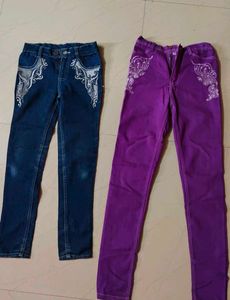 Jeans For Teenager's both are Different Sizes