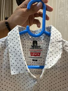 Men&#39;s Polka Dot Button-Down Shirt