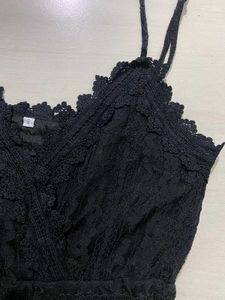 Black Lace Jumpsuit