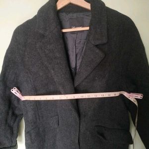 Classic Wool Overcoat With Free Delivery
