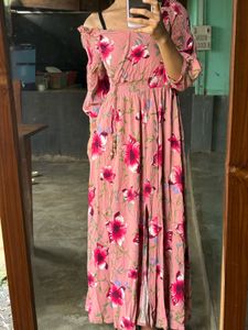 Floral Maxi Dress For 450 Only… No Coins