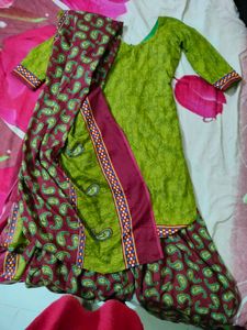 Dress With Salwar And Dupatta