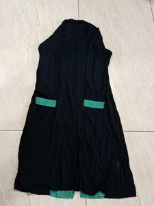 Unique Black and Green Tunic