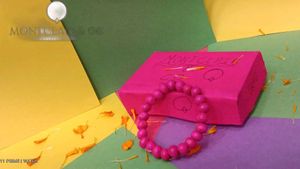 Montclair &amp; Co Pink Beaded Bracelet