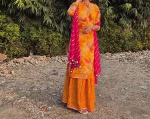Kurti Skirt Set