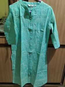 Elegant Floral Print Kurta