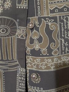Vintage Patterned Blouse