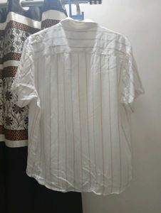 Striped Casual Shirt M size