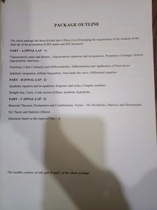 Maths Module Class11&amp;12 IIt Jee