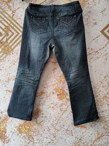 Embellished Bootcut Jeans
