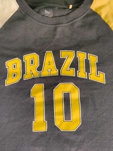 old brazil cotton five sleeve jersey