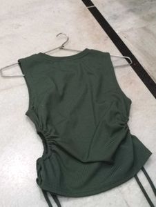 Olive Green Tank Top