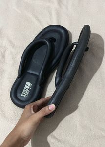 Black Flip Flops