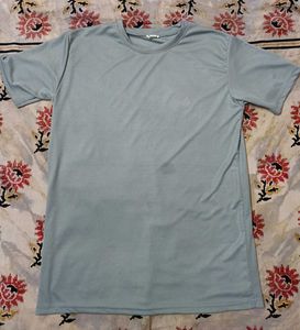 Grey Shorts And Tshirt Set